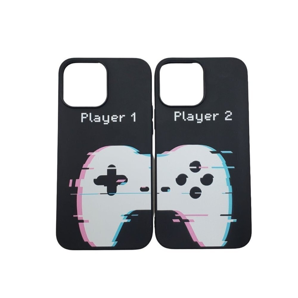 Iphone 13 pro max Multi Player Video Game Controller Phone Cases 2 pieces